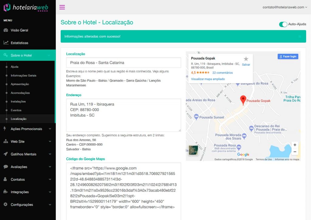 Como Incorporar o Mapa do Google Maps no Web Site do seu Hotel ...
